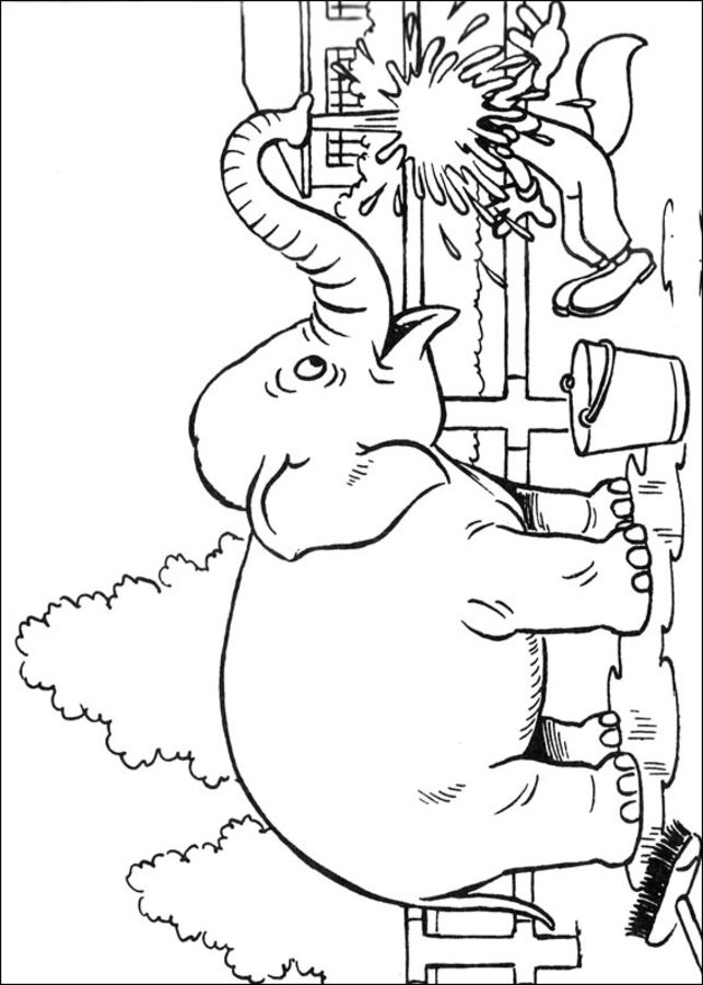 Coloring pages: Spiff and Hercules
