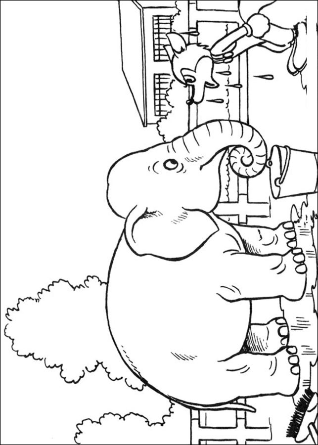 Coloring pages: Spiff and Hercules