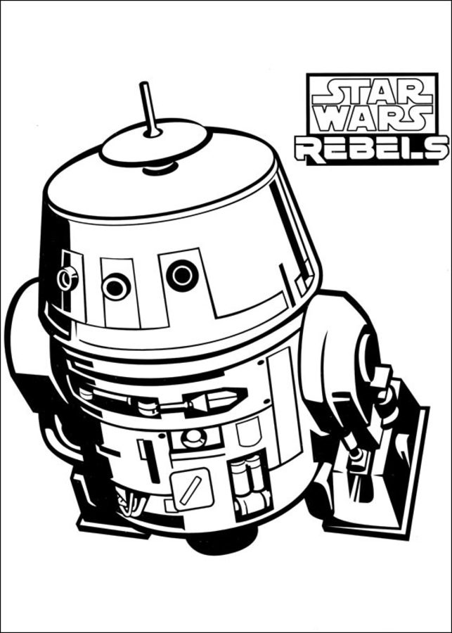 Ausmalbilder: Star Wars Rebels