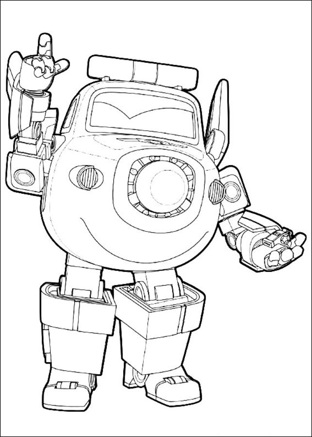 Coloriage A Imprimer Super Wings