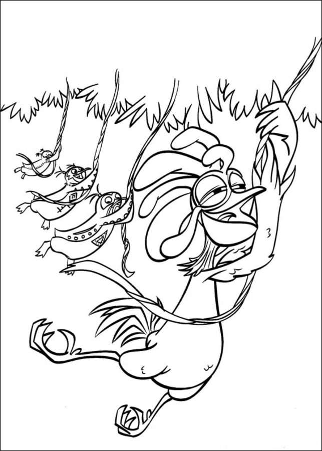Coloring pages: Surf's Up