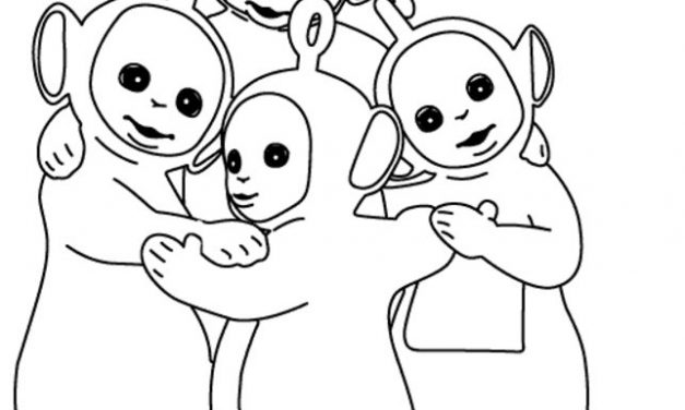 Coloring pages: Teletubbies