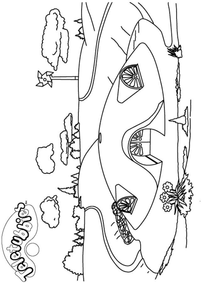 Coloring pages: Teletubbies 10