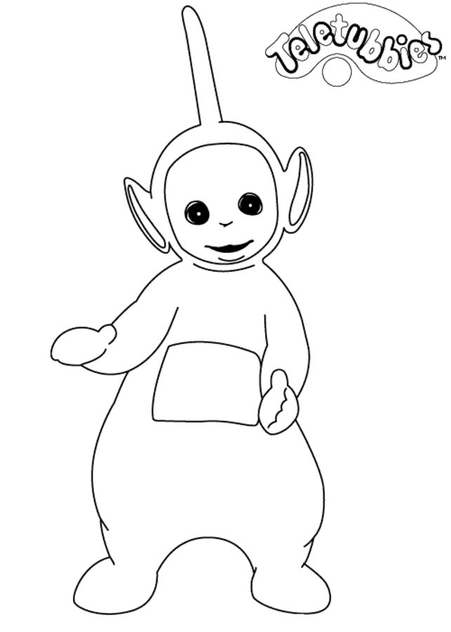 Coloring pages: Teletubbies 4
