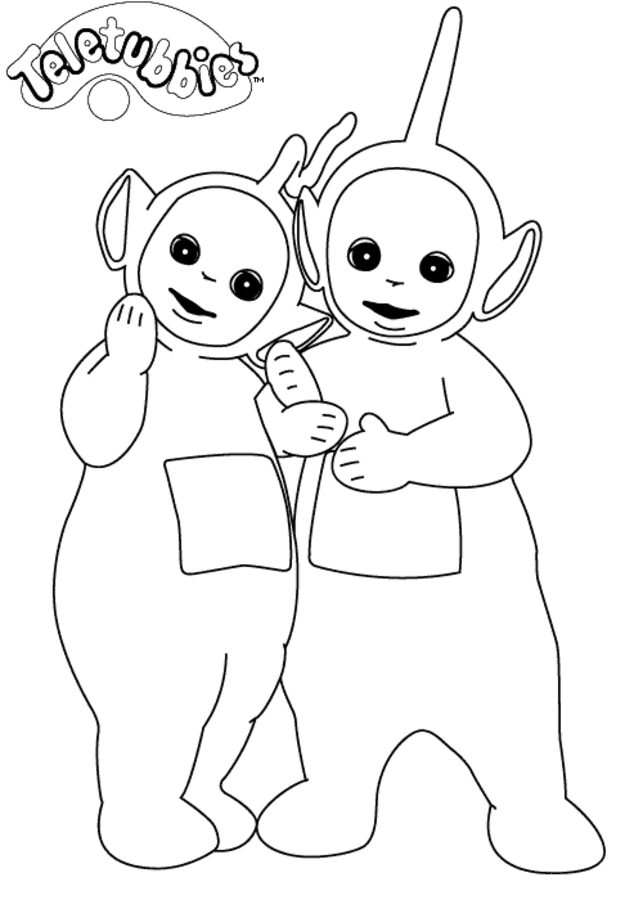 Coloring pages: Teletubbies