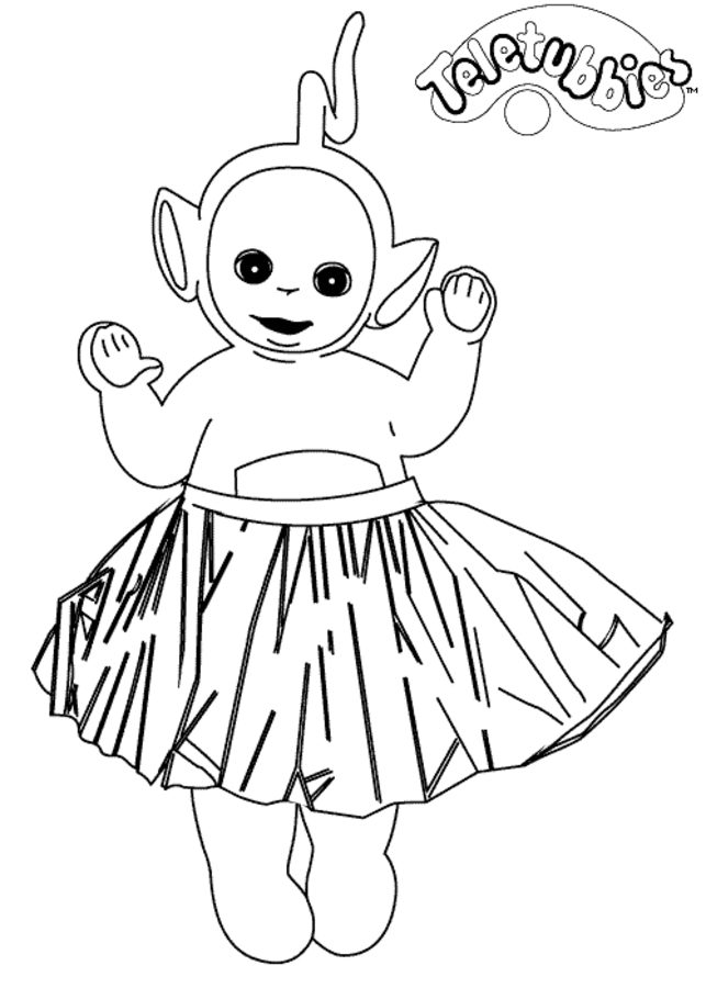 Coloring pages: Teletubbies 6