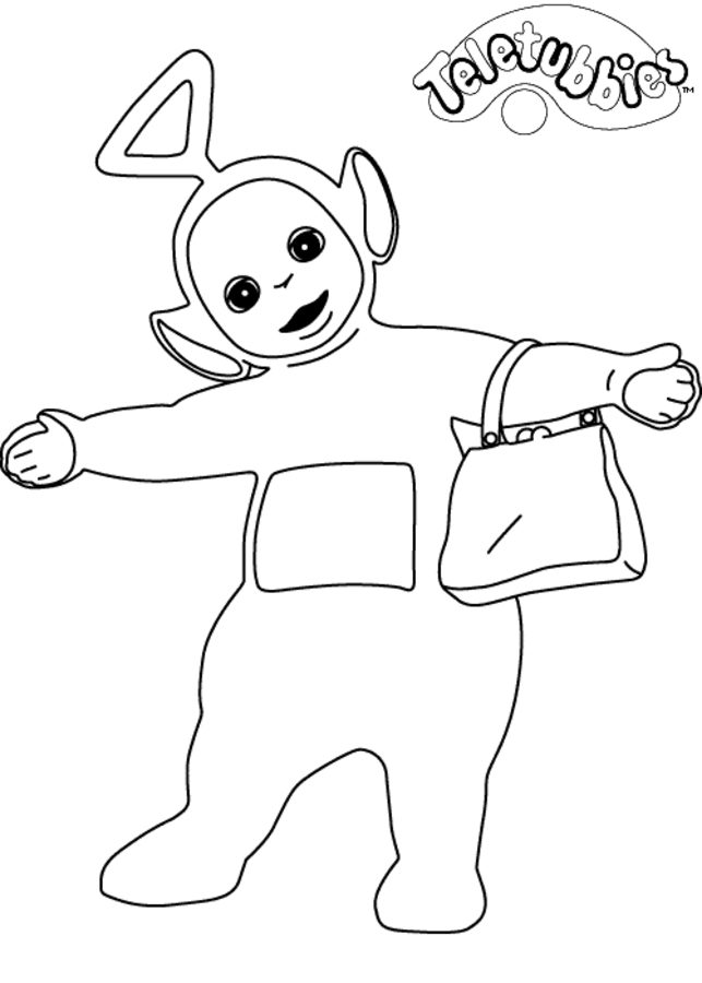 Coloring pages: Teletubbies 9