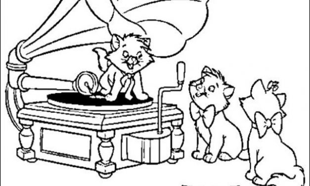 Coloring pages: The Aristocats