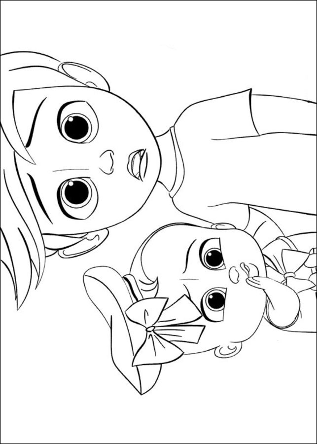Coloring pages: The Boss Baby 5