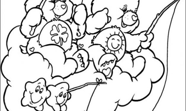 Coloring pages: Care Bears