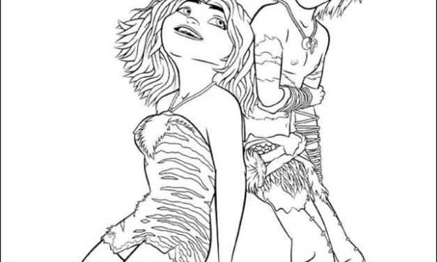 Dibujos para colorear: Los Croods