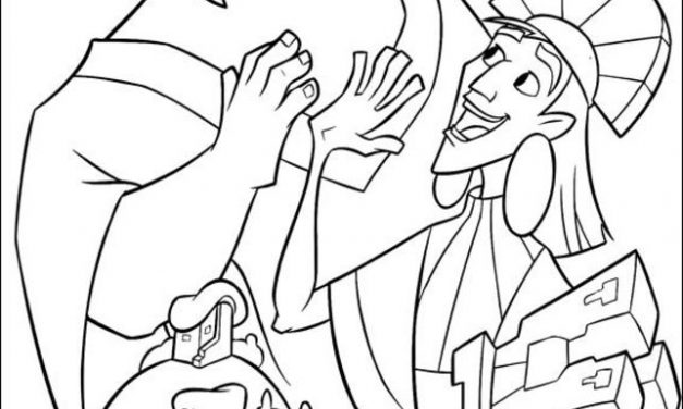 Coloring pages: The Emperor’s New Groove