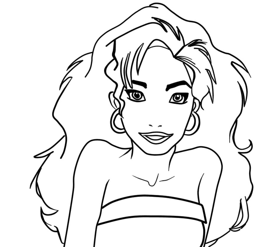 Coloring pages: The Hunchback of Notre Dame 1