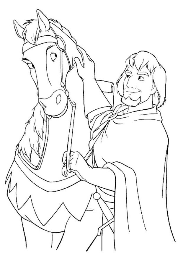 Coloring pages: The Hunchback of Notre Dame 9