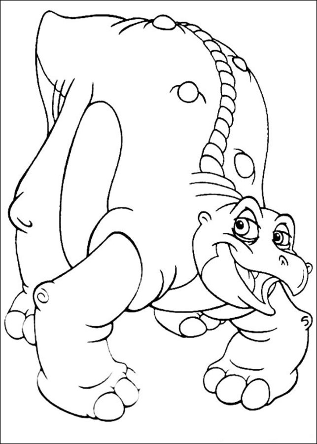 Coloring pages: The Land Before Time