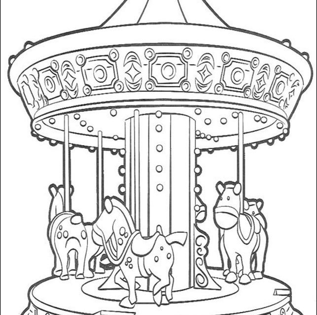 Coloring pages: Magic Roundabout