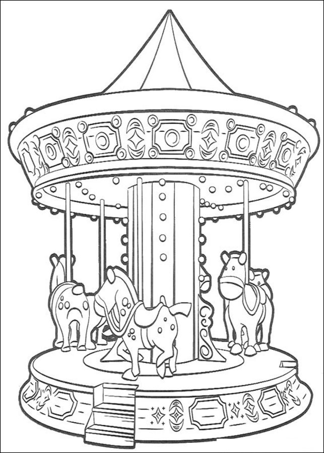 Coloring pages: Magic Roundabout 10