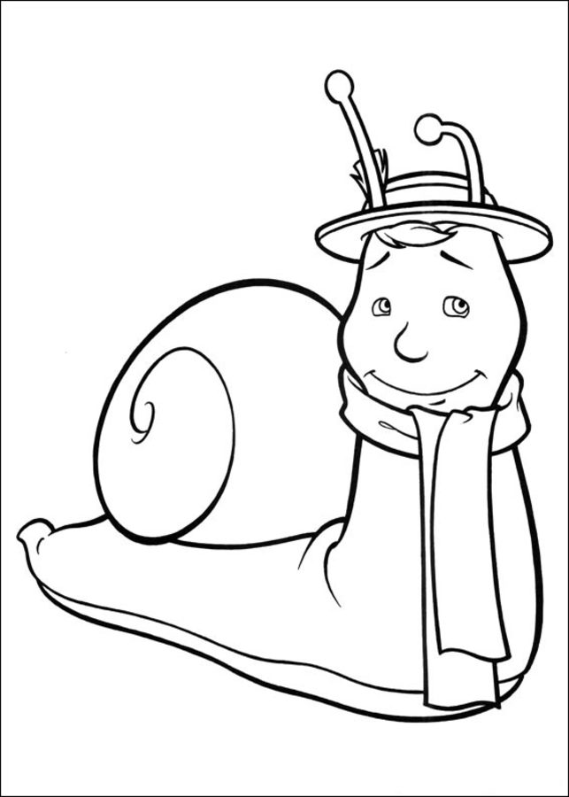 Coloring pages: Magic Roundabout 2