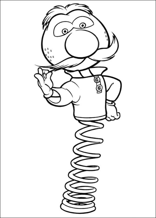 Coloring pages: Magic Roundabout 4