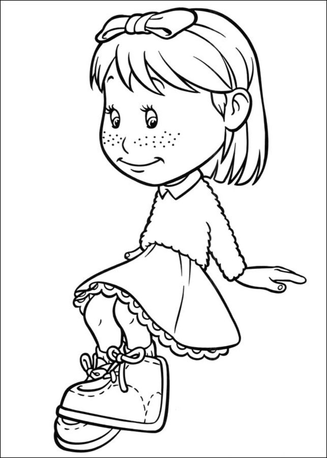 Coloring pages: Magic Roundabout 5