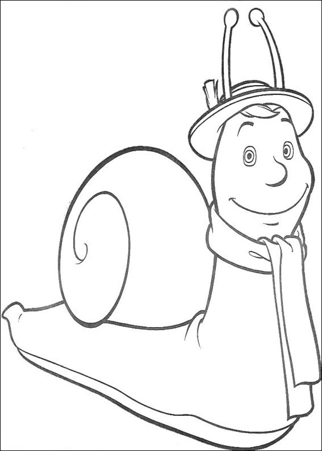 Coloring pages: Magic Roundabout 6