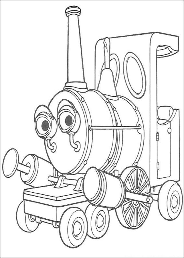 Coloring pages: Magic Roundabout 7