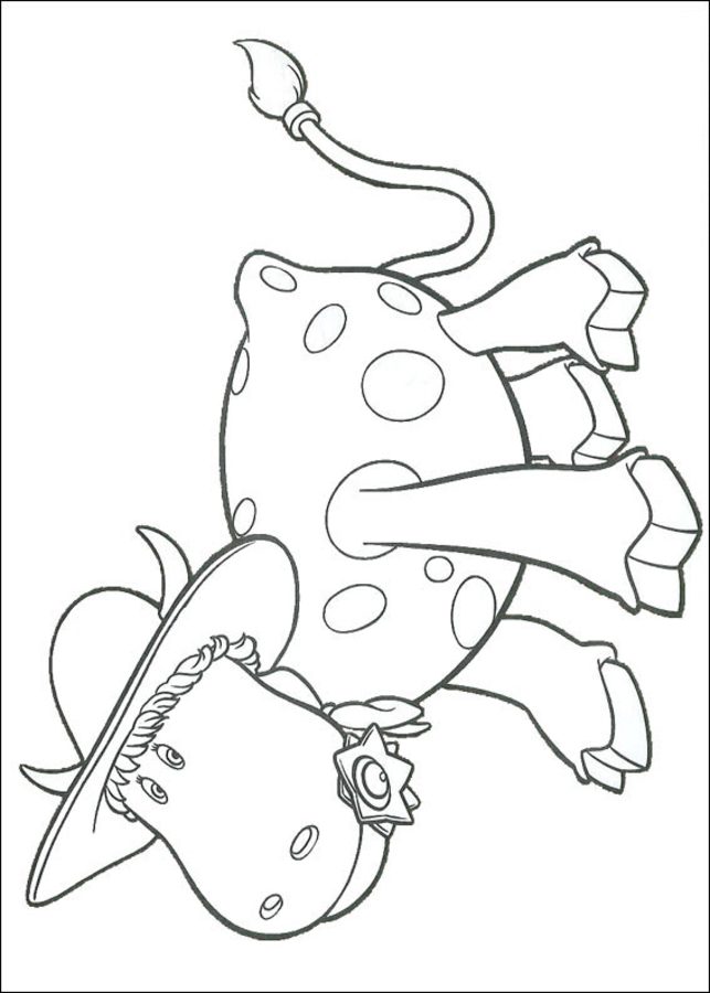Coloring pages: Magic Roundabout 9