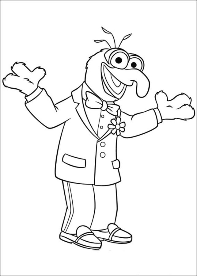 Coloring pages: Muppets 7