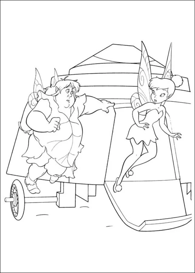 Kolorowanki: Dzwoneczek i tajemnica piratów 4