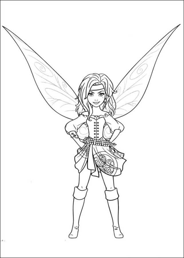 Dibujos para colorear: Tinker Bell: The Pirate Fairy