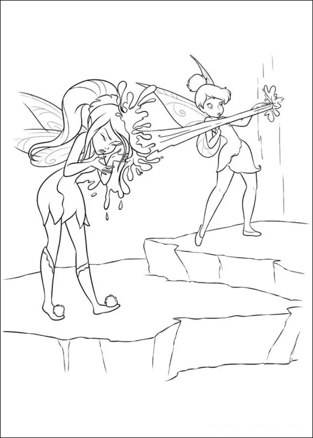 Kolorowanki: Dzwoneczek i tajemnica piratów 7