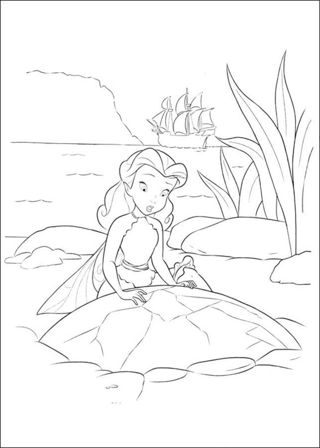 Coloring pages: The Pirate Fairy