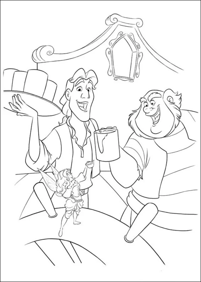 Kolorowanki: Dzwoneczek i tajemnica piratów 9