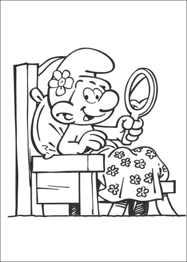 Coloring pages: The Smurfs