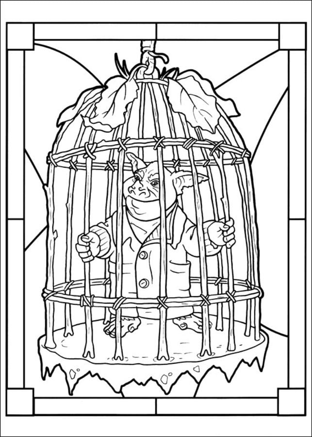 Coloring pages: The Spiderwick Chronicles 1