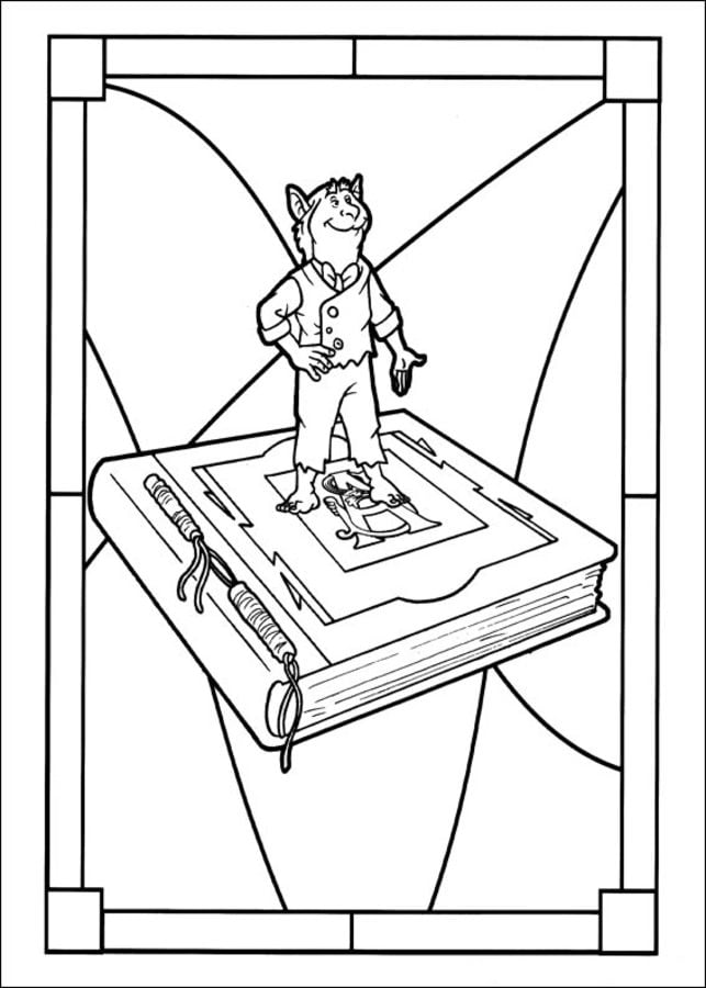 Coloring pages: The Spiderwick Chronicles 10