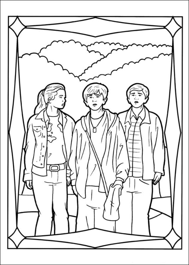 Coloring pages: The Spiderwick Chronicles 4