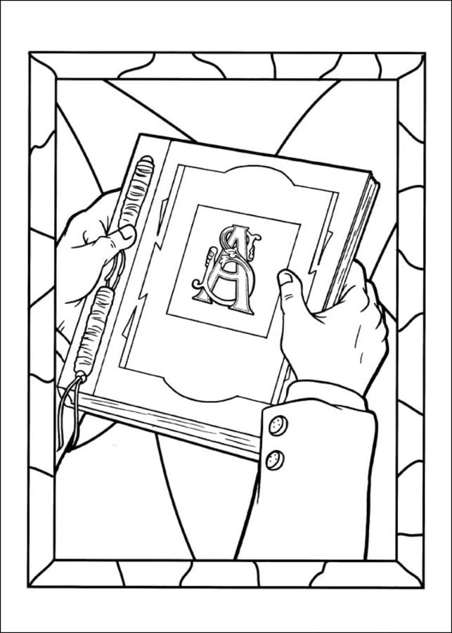 Coloring pages: The Spiderwick Chronicles 5