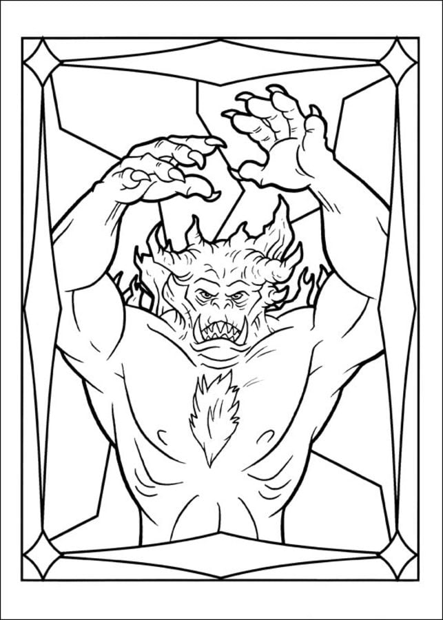 Coloring pages: The Spiderwick Chronicles 7