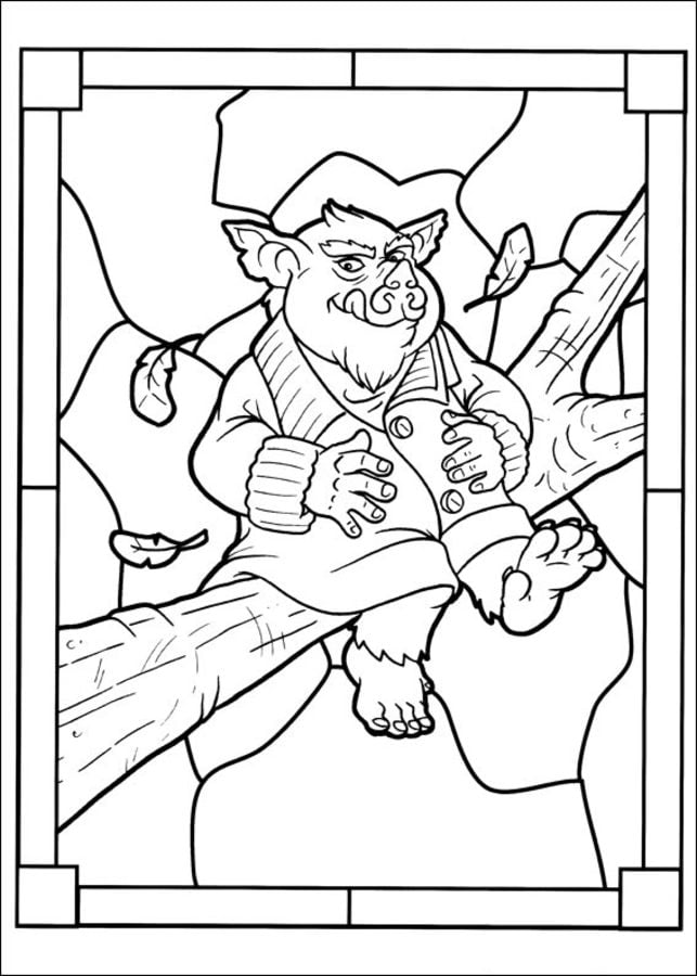Coloring pages: The Spiderwick Chronicles 8