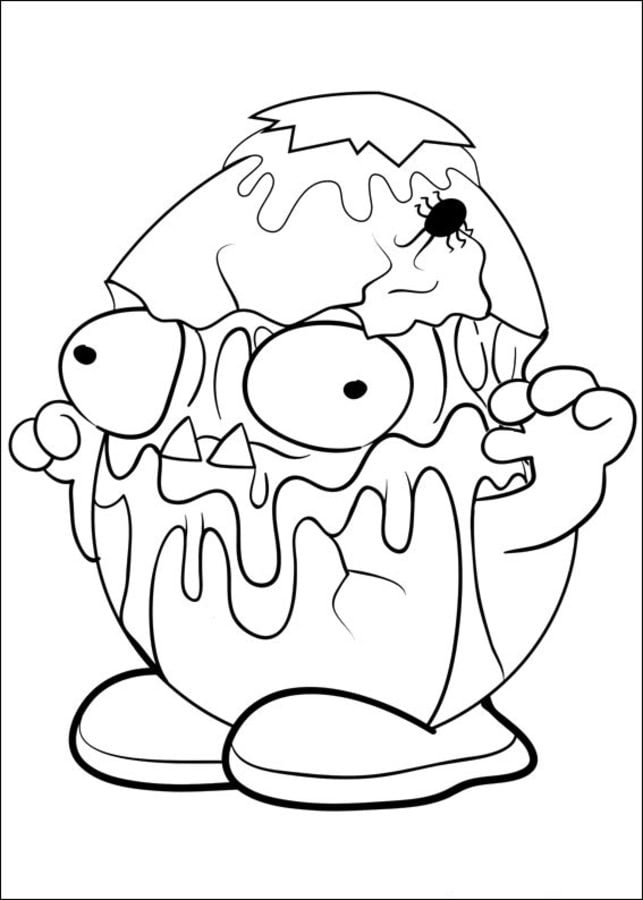 Coloring pages: Trash Pack