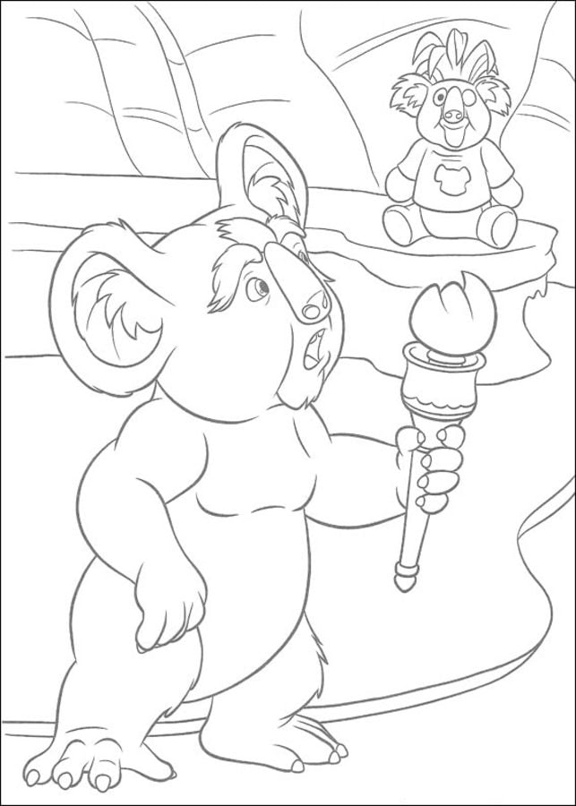 Coloring pages: The Wild