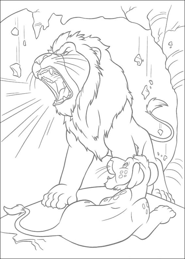 Coloring pages: The Wild