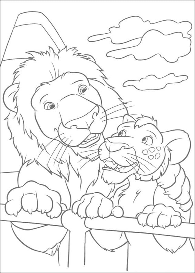 Coloriages: The Wild