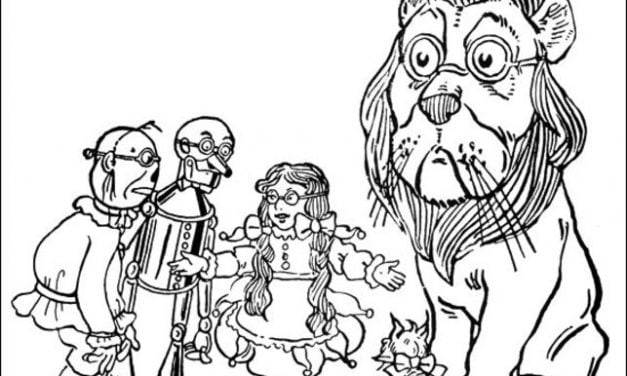 Coloring pages: The Wizard of Oz