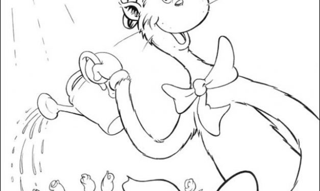 Coloring pages: The Cat in the Hat