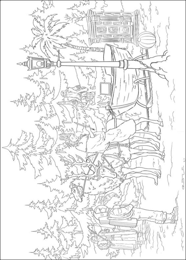 Coloring pages: The Chronicles of Narnia 2