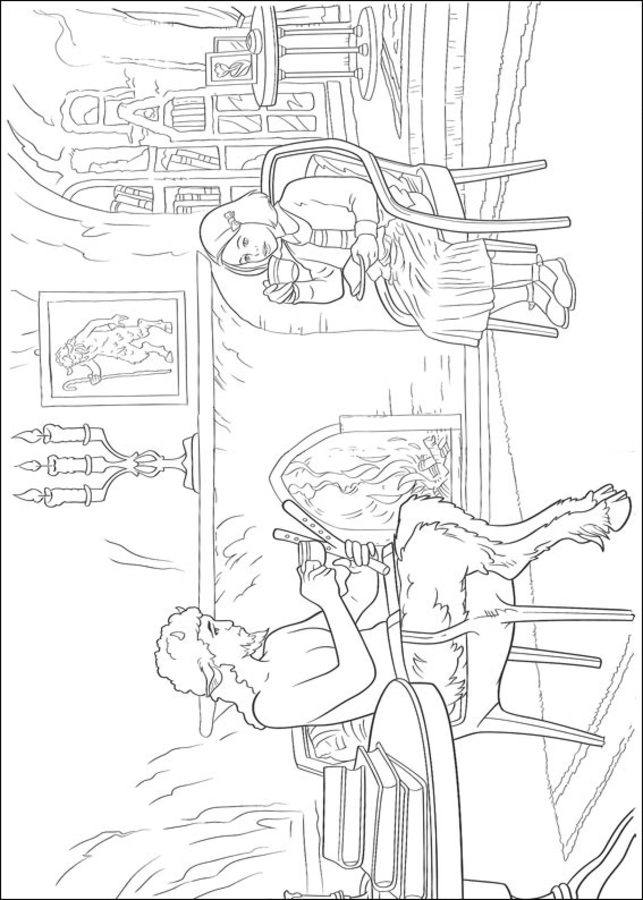 Coloring pages: The Chronicles of Narnia 3