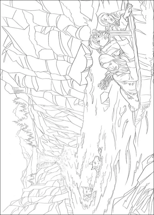 coloring pages for narnia