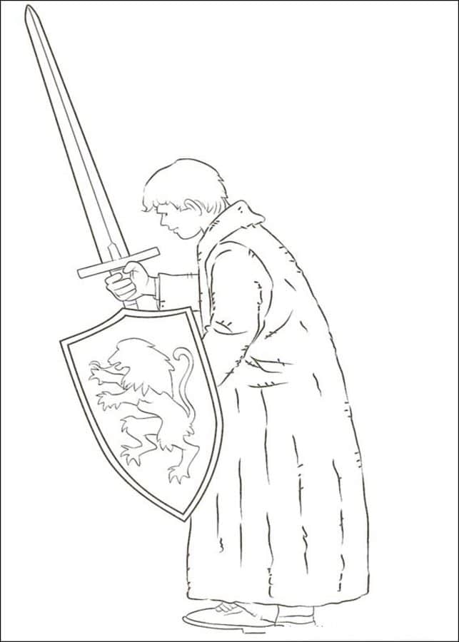 Coloring pages: The Chronicles of Narnia 8